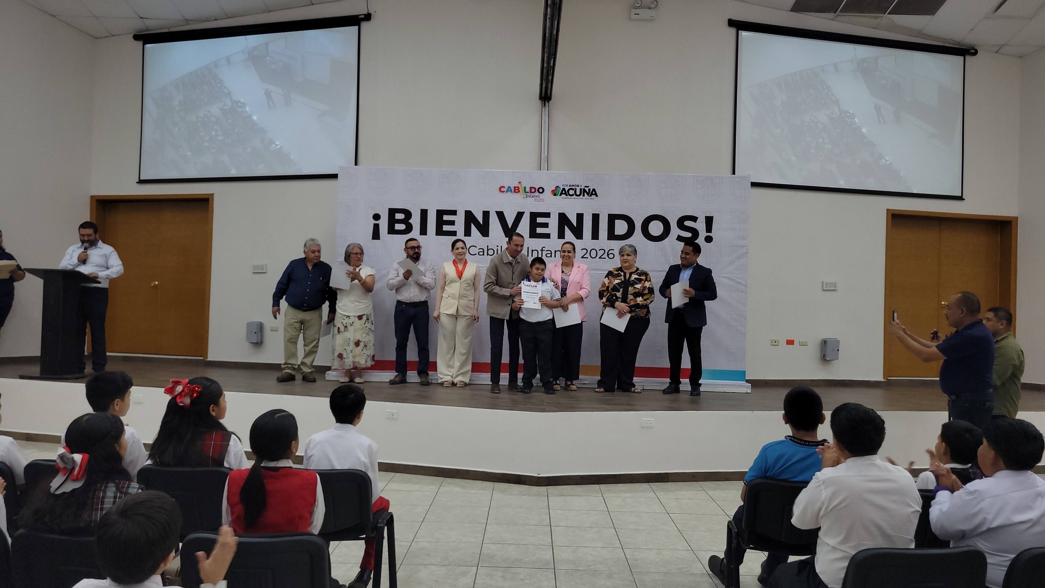 Eligen cabildo infantil 2026 en Acuña