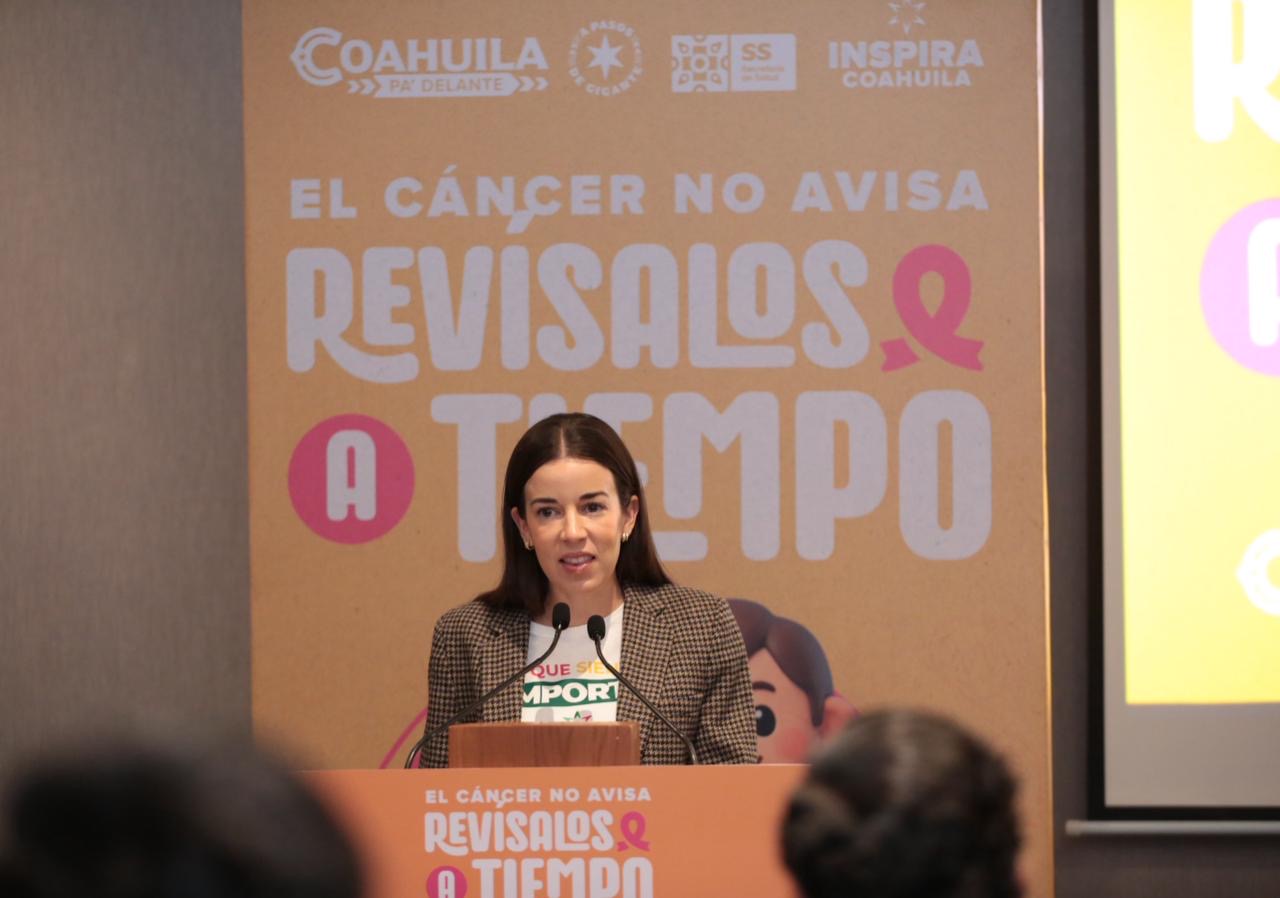 EN COAHUILA, LA LUCHA CONTRA EL CÁNCER ES PERMANENTE