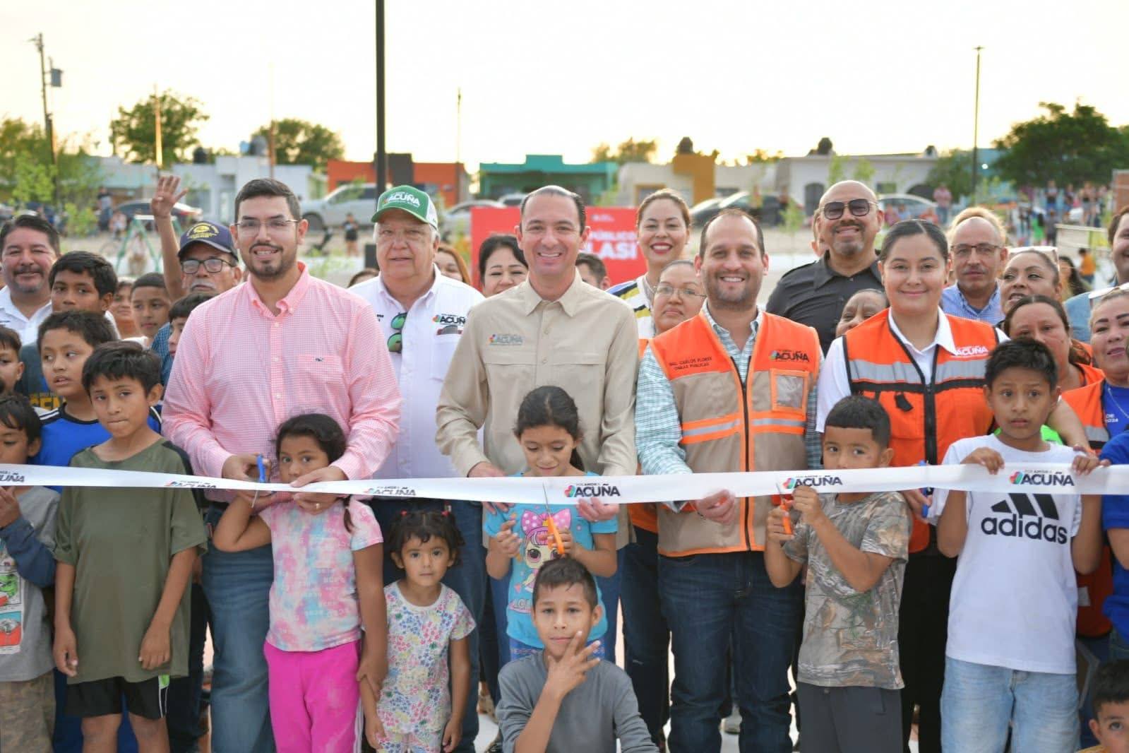 GOBIERNO DE UNIDAD ENTREGA NUEVO ESPACIO PÚBLICO EN NOBLASI