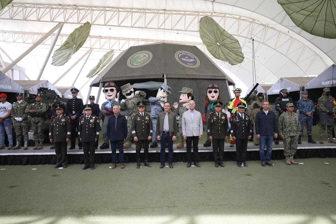 JUNTO CON EL EJÉRCITO INAUGURAMOS "LA GRAN FUERZA DE MÉXICO": MANOLO