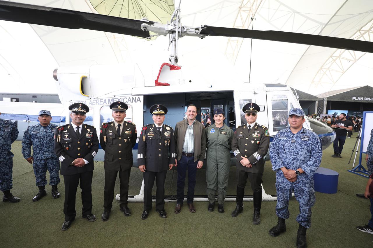 JUNTO CON EL EJÉRCITO INAUGURAMOS "LA GRAN FUERZA DE MÉXICO": MANOLO