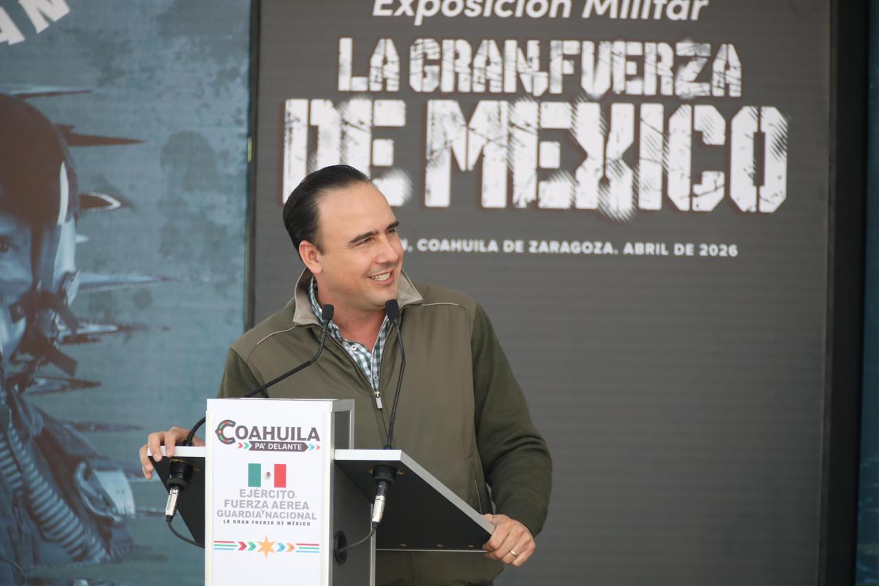 JUNTO CON EL EJÉRCITO INAUGURAMOS "LA GRAN FUERZA DE MÉXICO": MANOLO