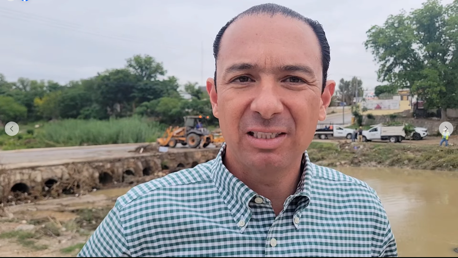 Limpian de basura vado de la Aquiles Serdán