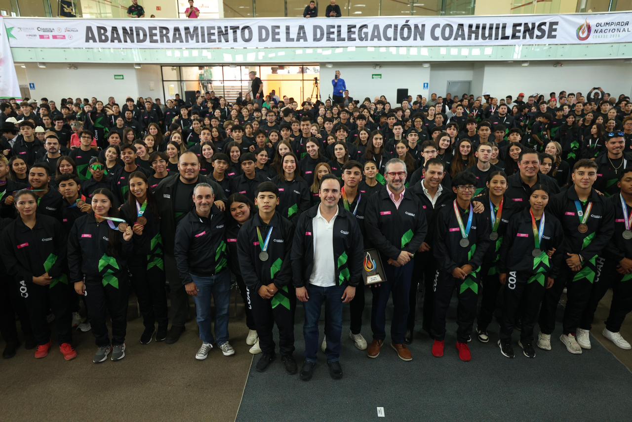 LISTO COAHUILA PARA LA OLIMPIADA NACIONAL 2026: MANOLO
