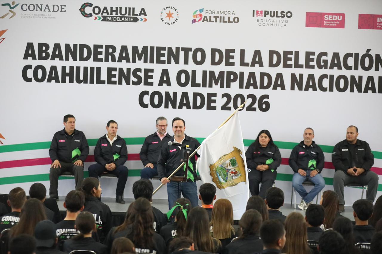 LISTO COAHUILA PARA LA OLIMPIADA NACIONAL 2026: MANOLO