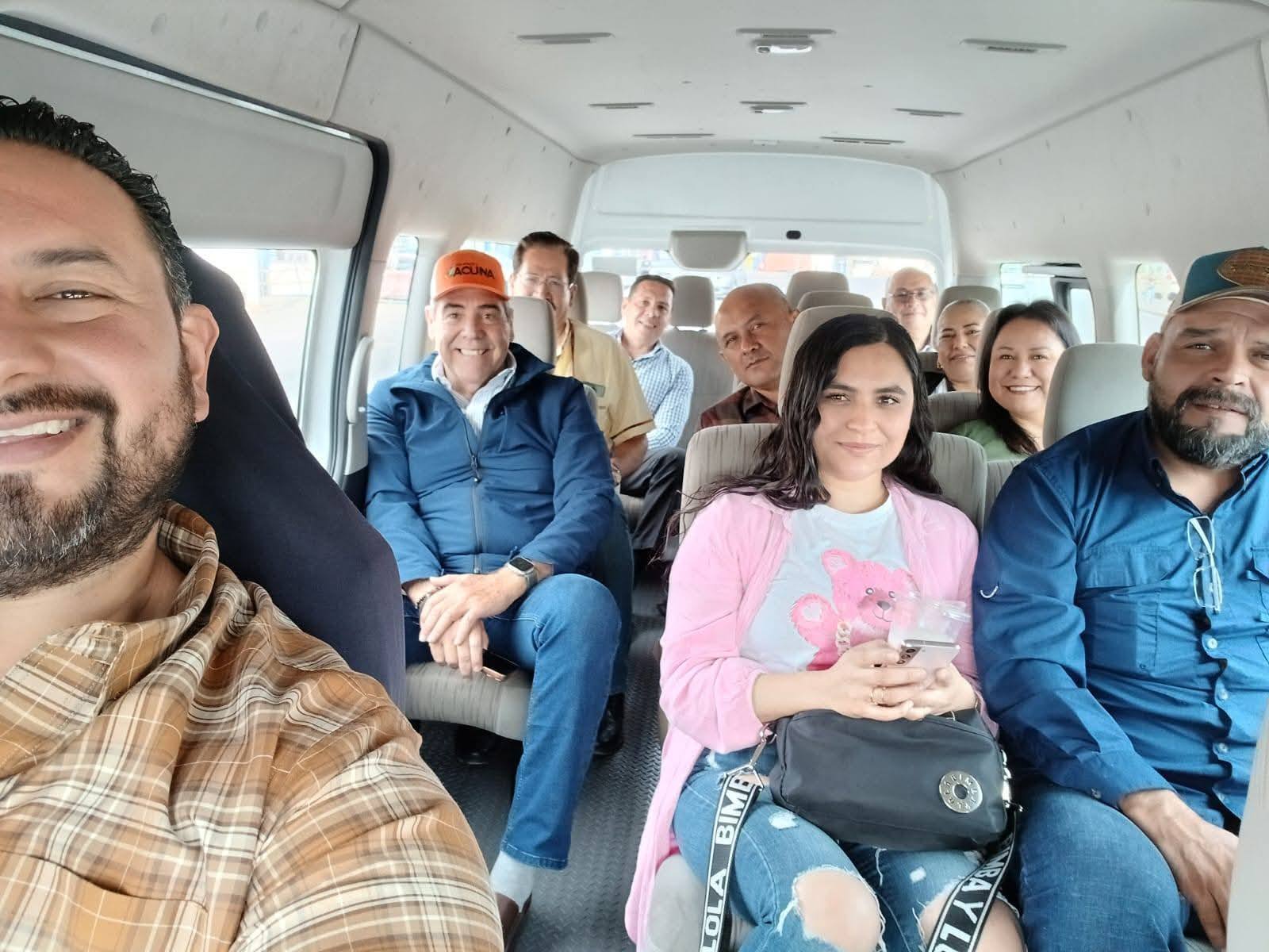 Recorren e inspeccionan terrenos en Ciudad Acuña, considerados para la construcción de la nueva Clínica Hospital del ISSSTE