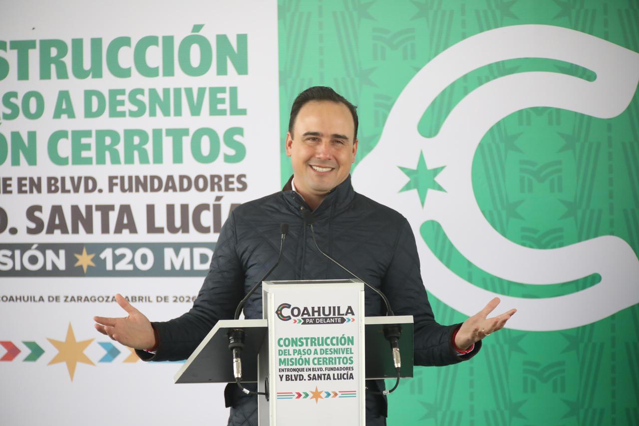 SEGUIMOS ARRANCANDO GRANDES OBRAS DE INFRAESTRUCTURA EN EL ESTADO: MANOLO