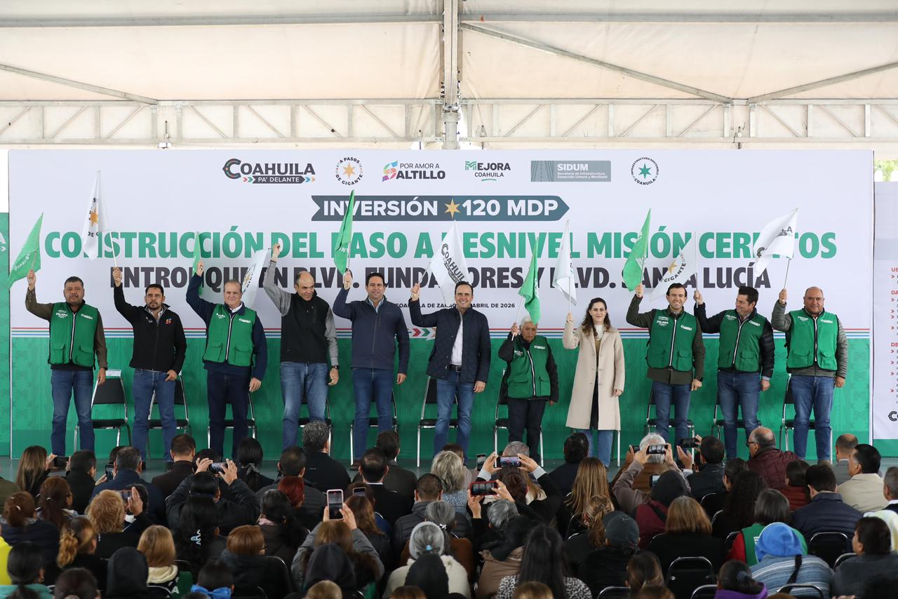 SEGUIMOS ARRANCANDO GRANDES OBRAS DE INFRAESTRUCTURA EN EL ESTADO: MANOLO