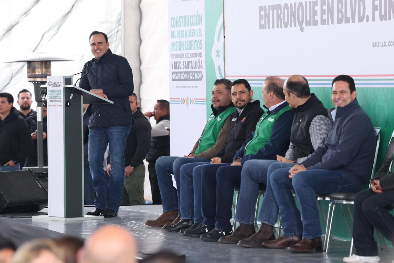 SEGUIMOS ARRANCANDO GRANDES OBRAS DE INFRAESTRUCTURA EN EL ESTADO: MANOLO