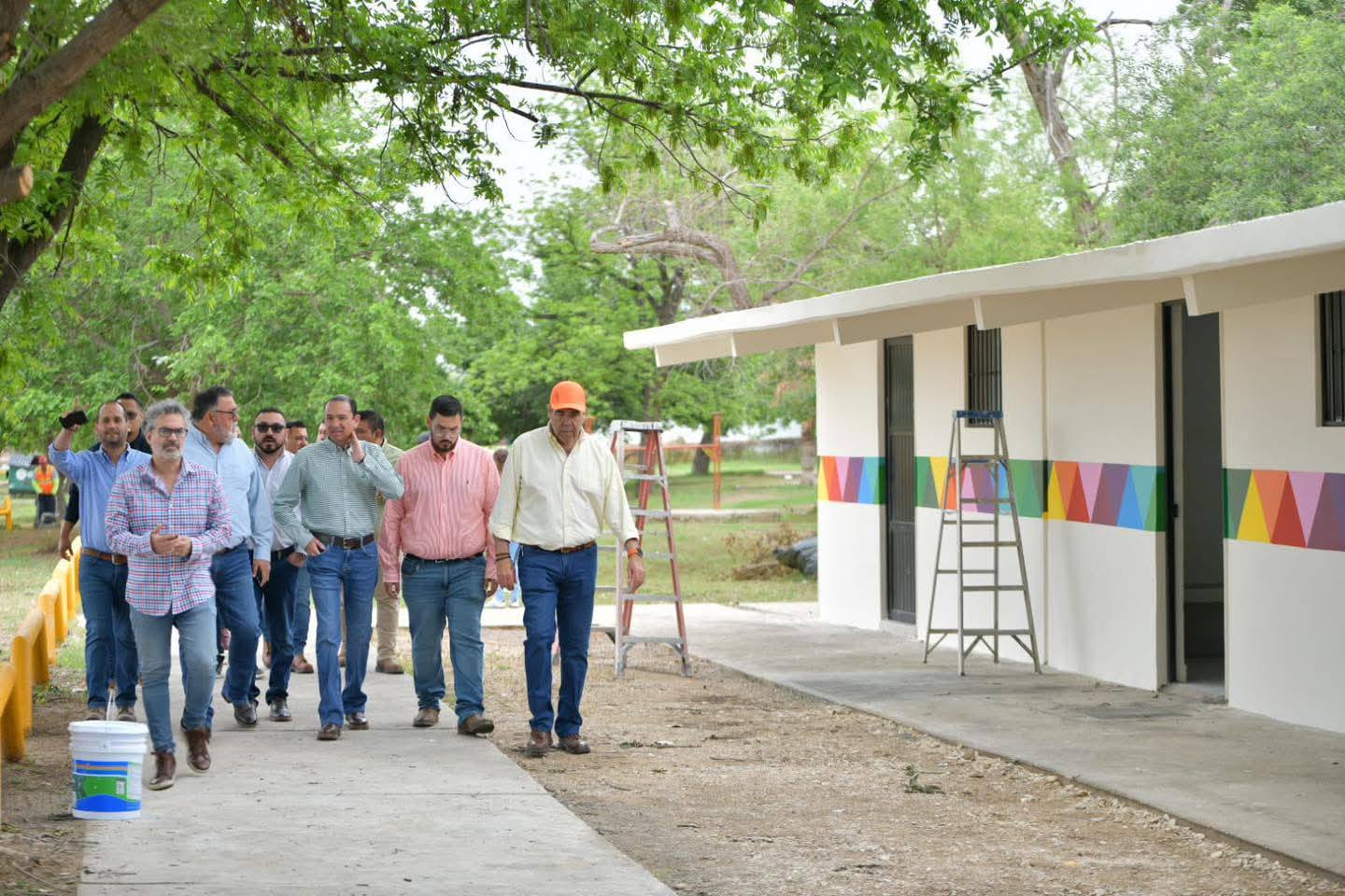 SUPERVISAN MEJORAS EN EL PARQUE BRAULIO FERNÁNDEZ AGUIRRE