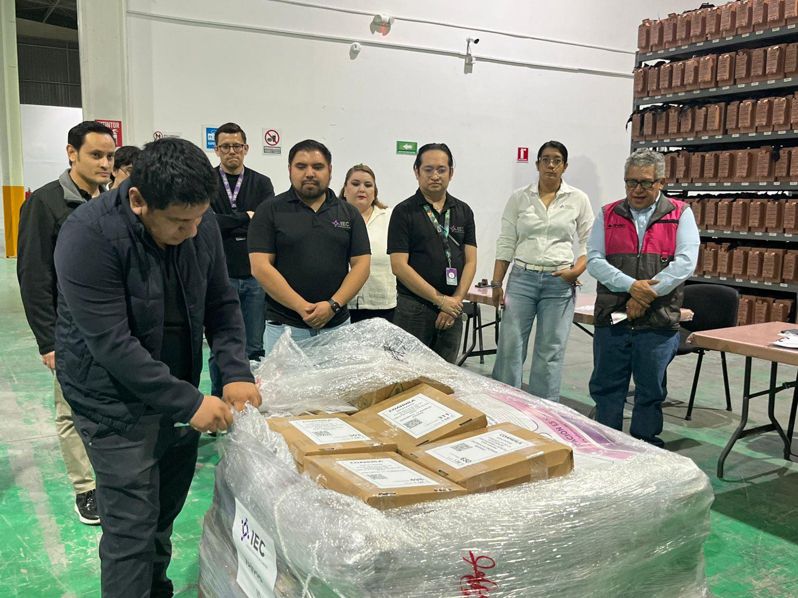 Arriban al IEC más de 2.5 millones de boletas