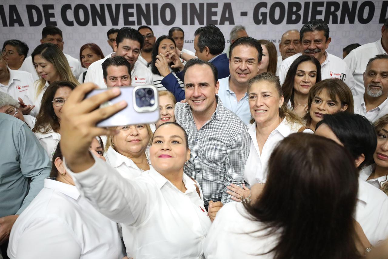 COAHUILA EL ESTADO CON LA MAYOR COBERTURA DE EDUCACIÓN BÁSICA DEL PAÍS: INEA