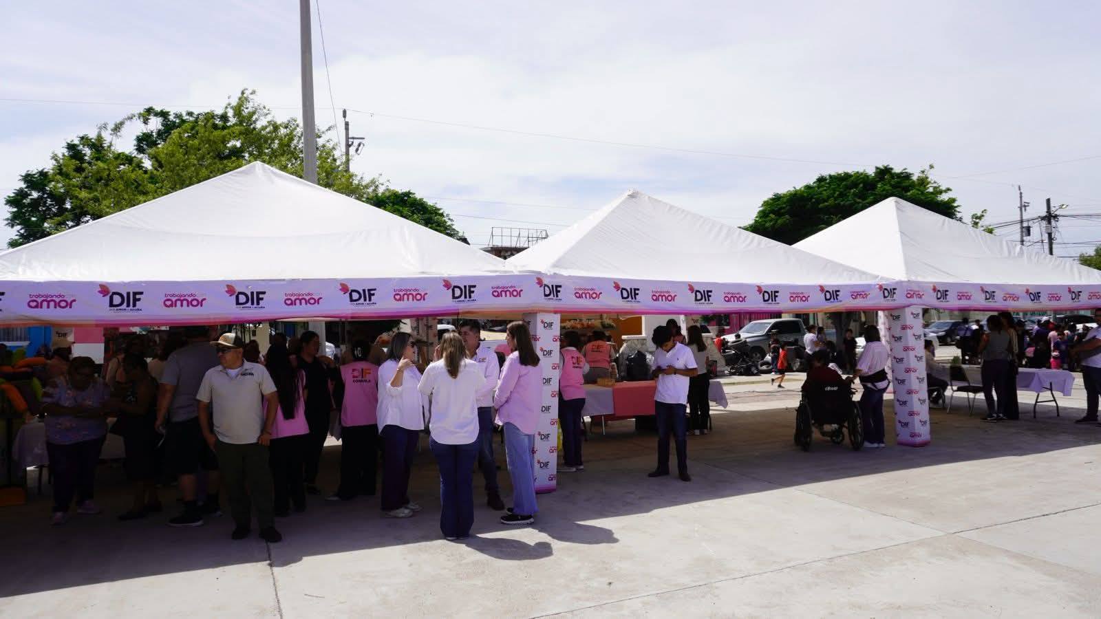 DIF Municipal y DIF Coahuila trabajando de la mano por nuestras familias de Acuña