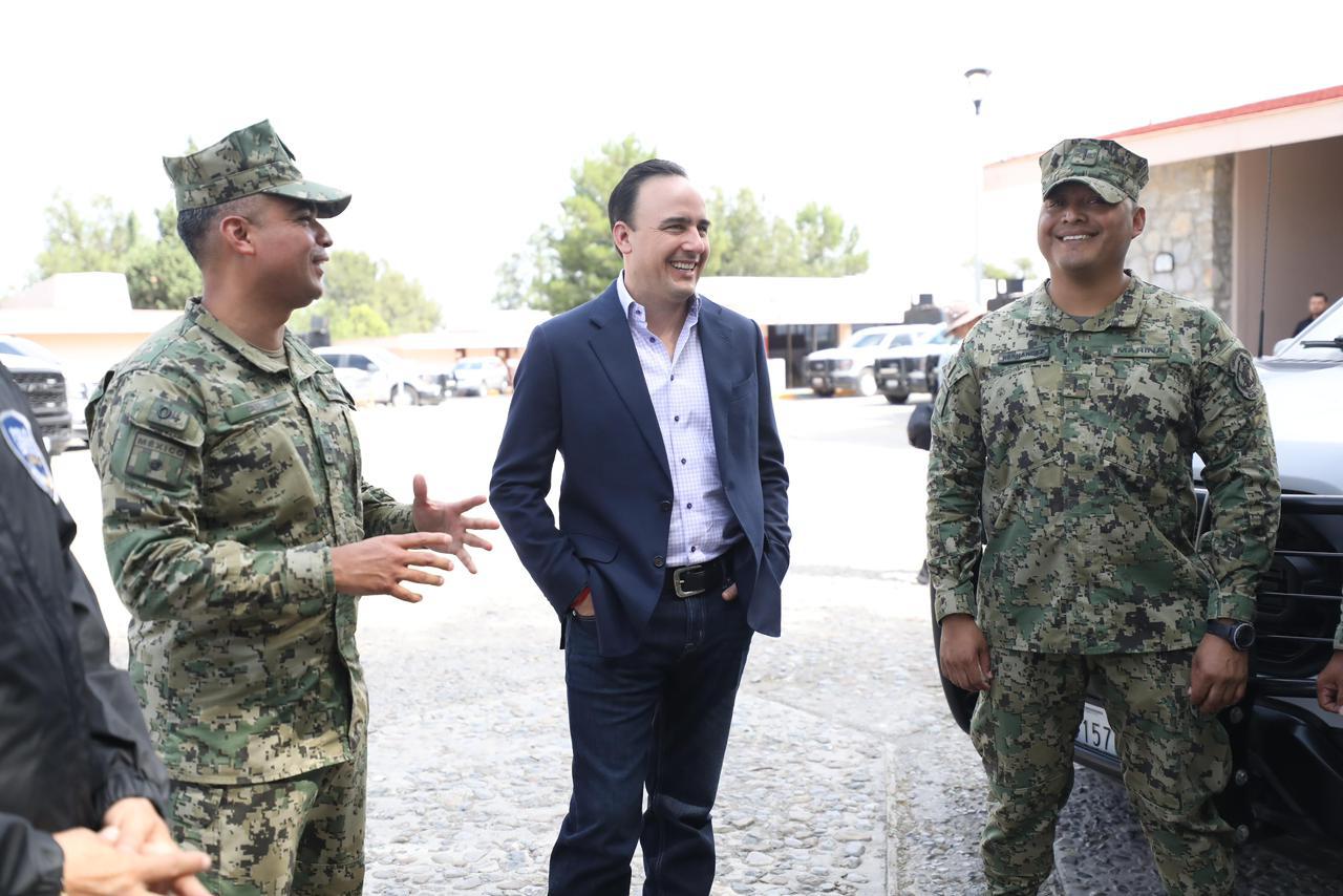EN EQUIPO CON LA MARINA BLINDAMOS LAS FRONTERAS DE  COAHUILA: MANOLO