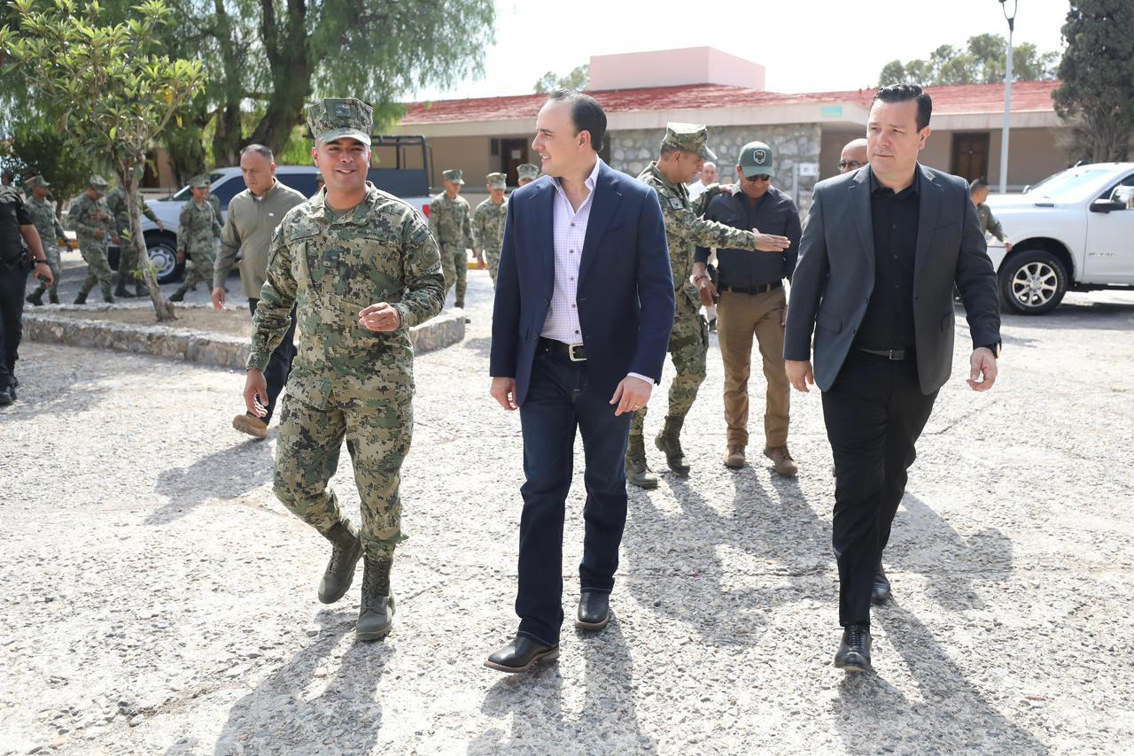 EN EQUIPO CON LA MARINA BLINDAMOS LAS FRONTERAS DE  COAHUILA: MANOLO