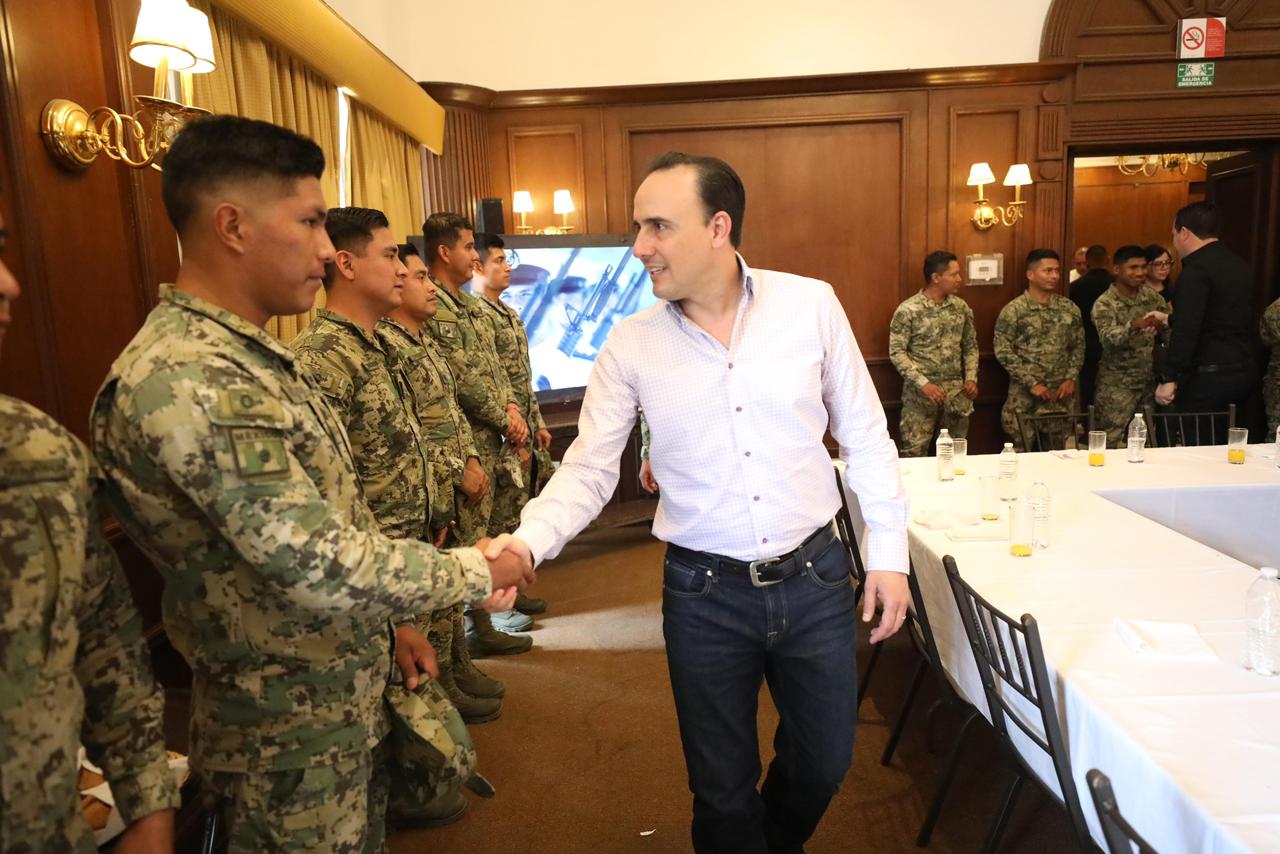 EN EQUIPO CON LA MARINA BLINDAMOS LAS FRONTERAS DE  COAHUILA: MANOLO