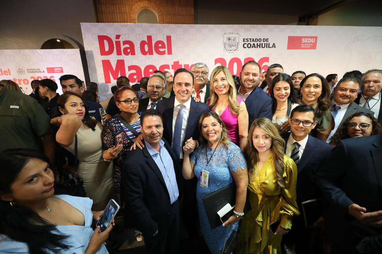 INICIAN LOS FESTEJOS DEL DÍA DEL MAESTRO EN COAHUILA