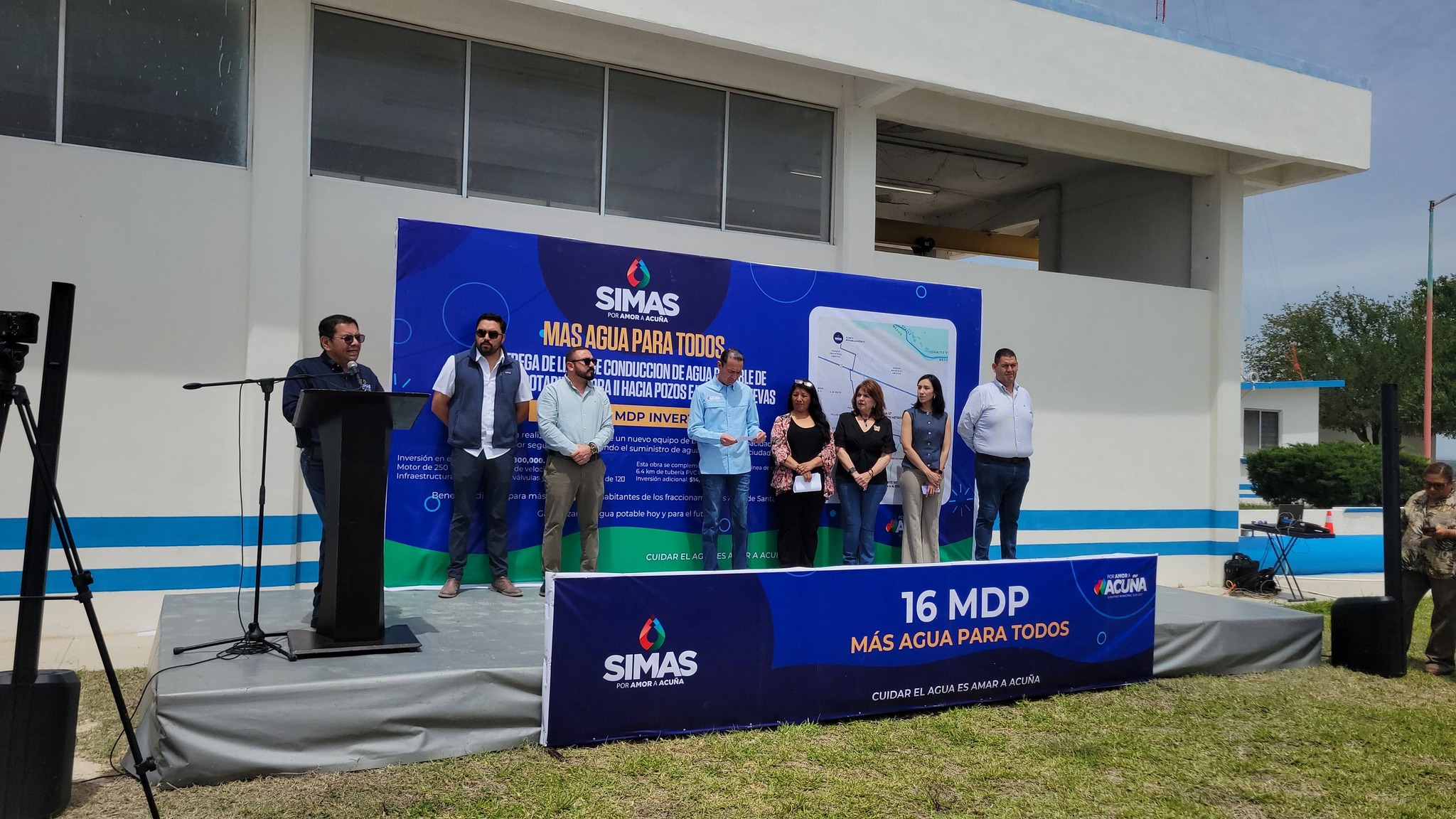 Más agua para todos