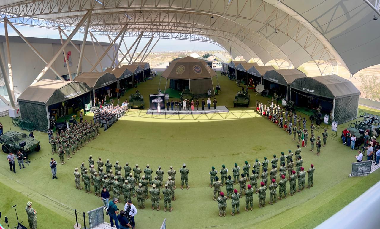 MÁS DE 520 MIL PERSONAS CONSOLIDAN EL ÉXITO DE LA EXPOSICIÓN MILITAR “LA GRAN FUERZA DE MÉXICO” EN COAHUILA