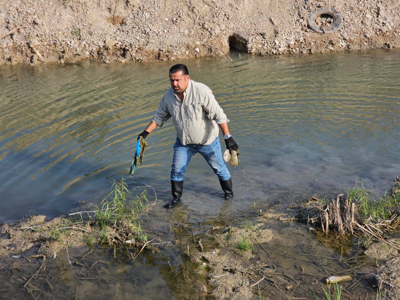 PROTECCIÓN CIVIL Y ECOLOGÍA MUNICIPAL IMPULSAN ACCIONES PREVENTIVAS Y LIMPIEZA DE ARROYOS EN ACUÑA