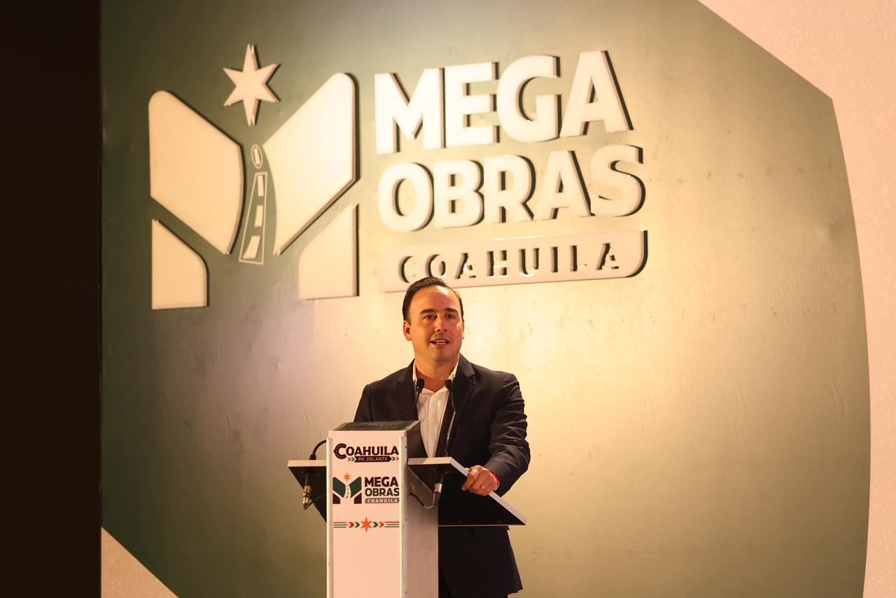 PROYECTA GOBERNADOR MEGA OBRAS EN TODAS LAS REGIONES DE COAHUILA