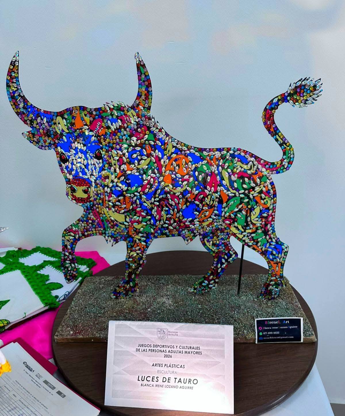 Sigue cosechando premios la maestra Blanca Irene Lozano Aguirre