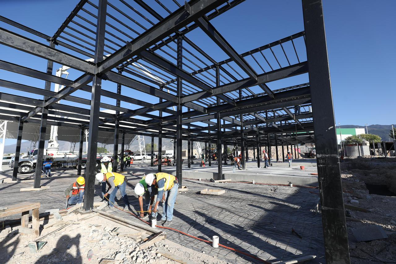 SUPERVISA MANOLO JIMÉNEZ TRABAJOS DE CONSTRUCCIÓN DE LA EXPO COAHUILA