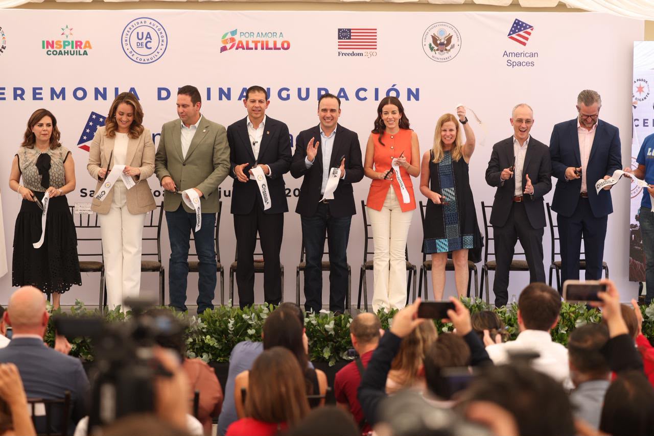 CON "AMERICAN SPACE COAHUILA" SEGUIMOS FORTALECIENDO LA RELACIÓN CON EUA: MANOLO