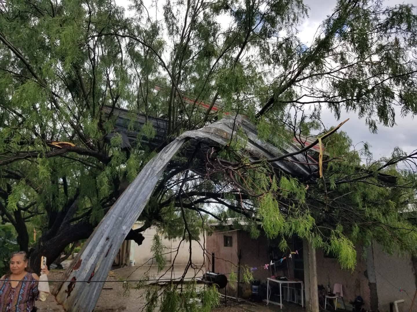 Cortes de agua y electricidad dejó la tormenta que cayó en Acuña