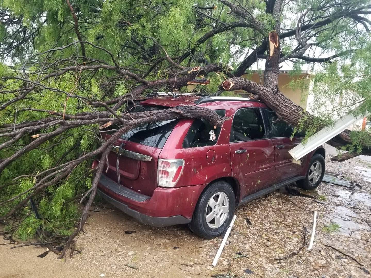 Cortes de agua y electricidad dejó la tormenta que cayó en Acuña