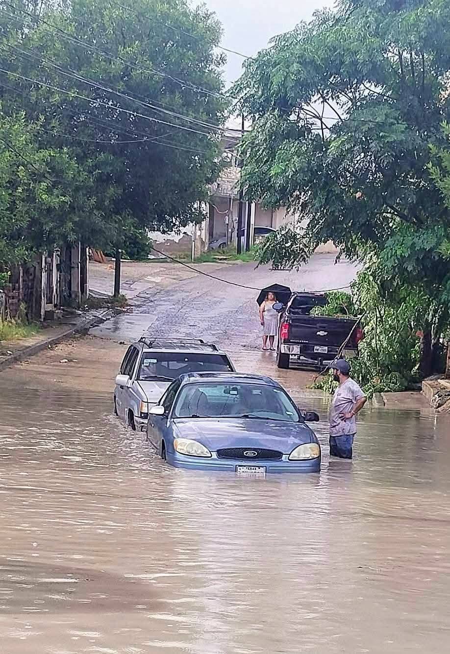 Cortes de agua y electricidad dejó la tormenta que cayó en Acuña