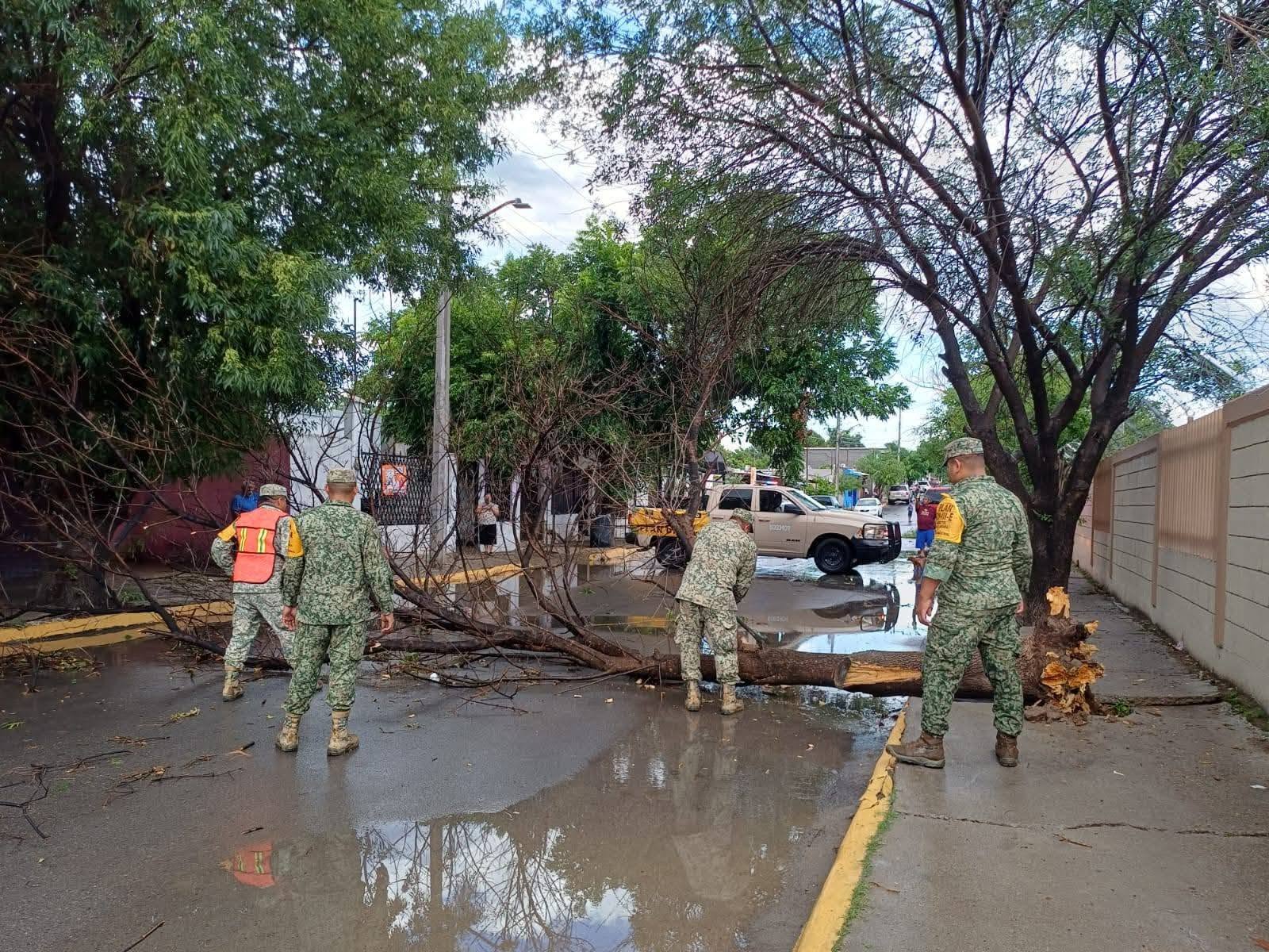Cortes de agua y electricidad dejó la tormenta que cayó en Acuña