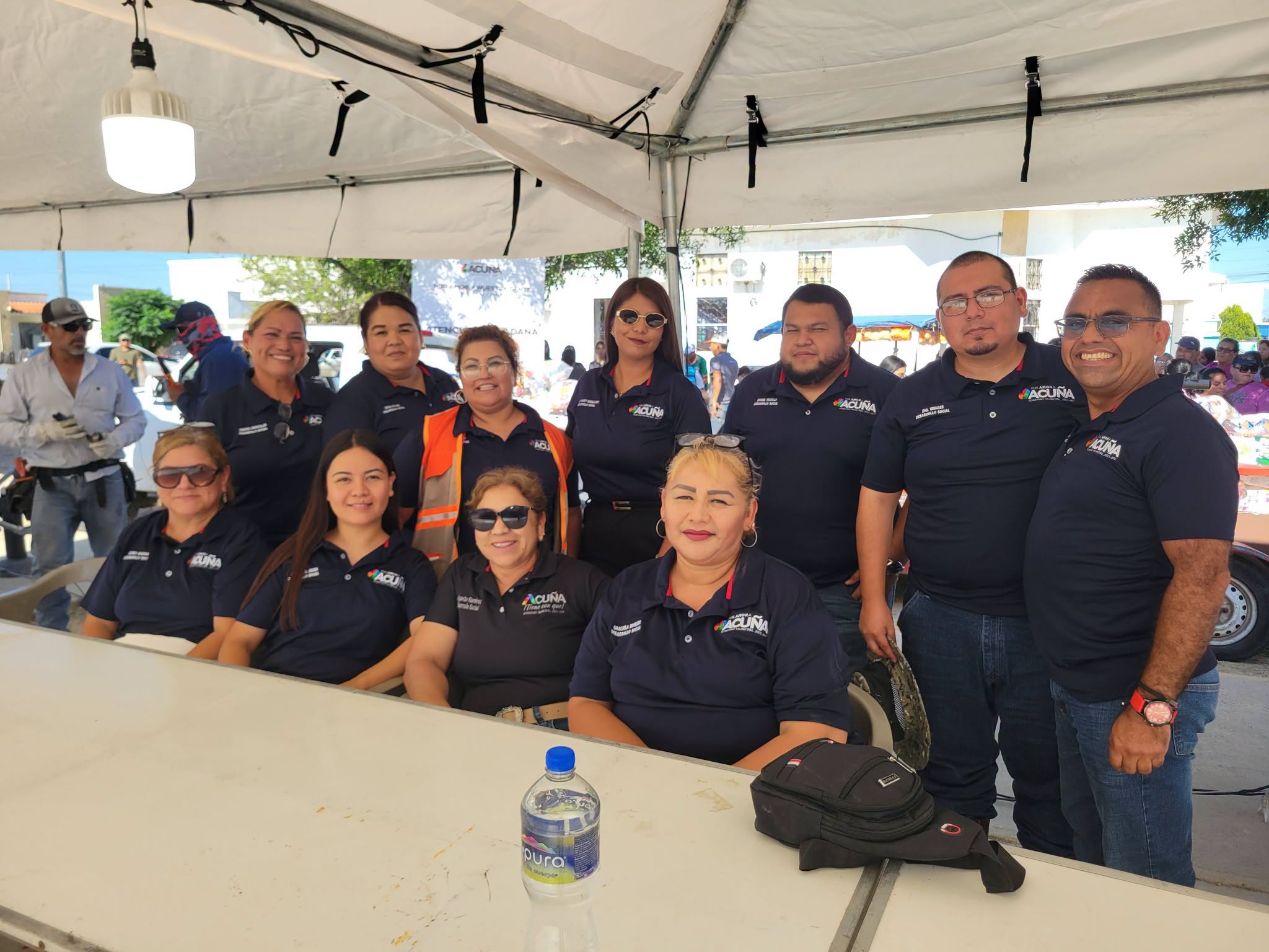 Encabeza el presidente municipal Lic. Emilio De Hoyos la Brigada Por amor a nuestra gente