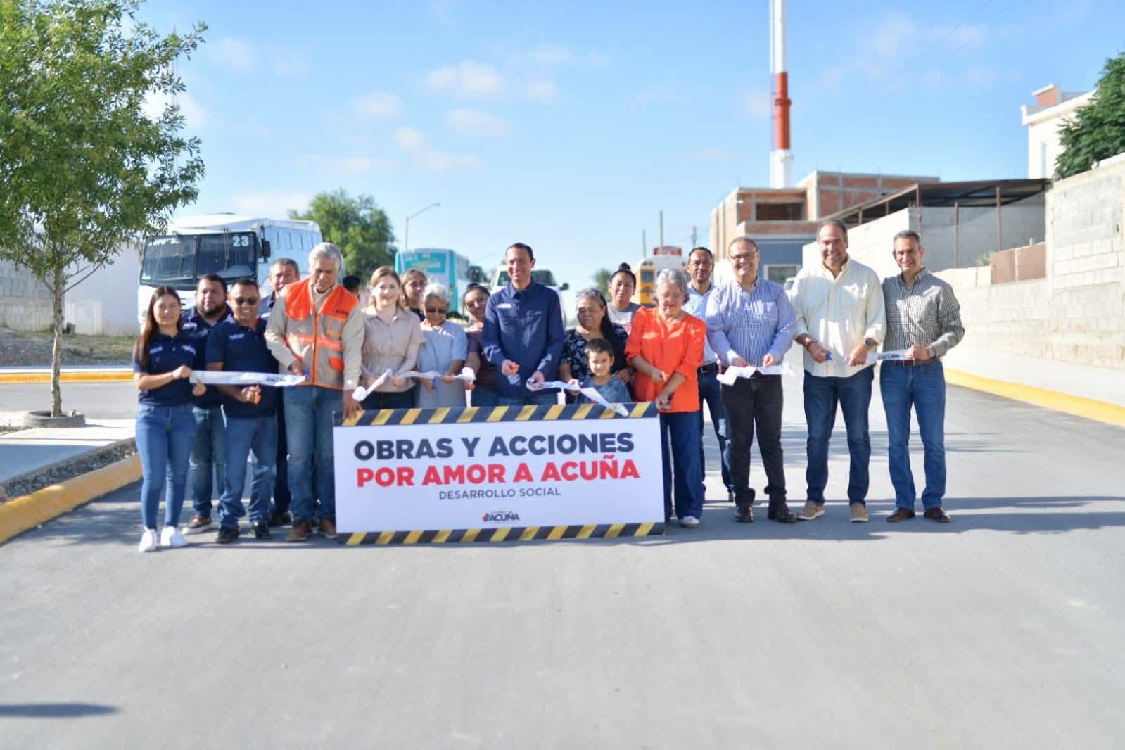 ENTREGA EMILIO PAVIMENTACIÓN EN SAN ALBERTO