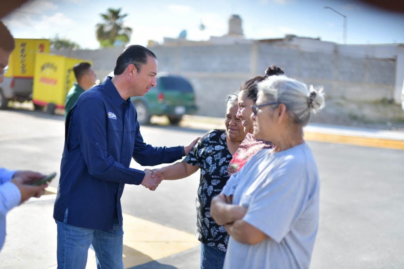 ENTREGA EMILIO PAVIMENTACIÓN EN SAN ALBERTO