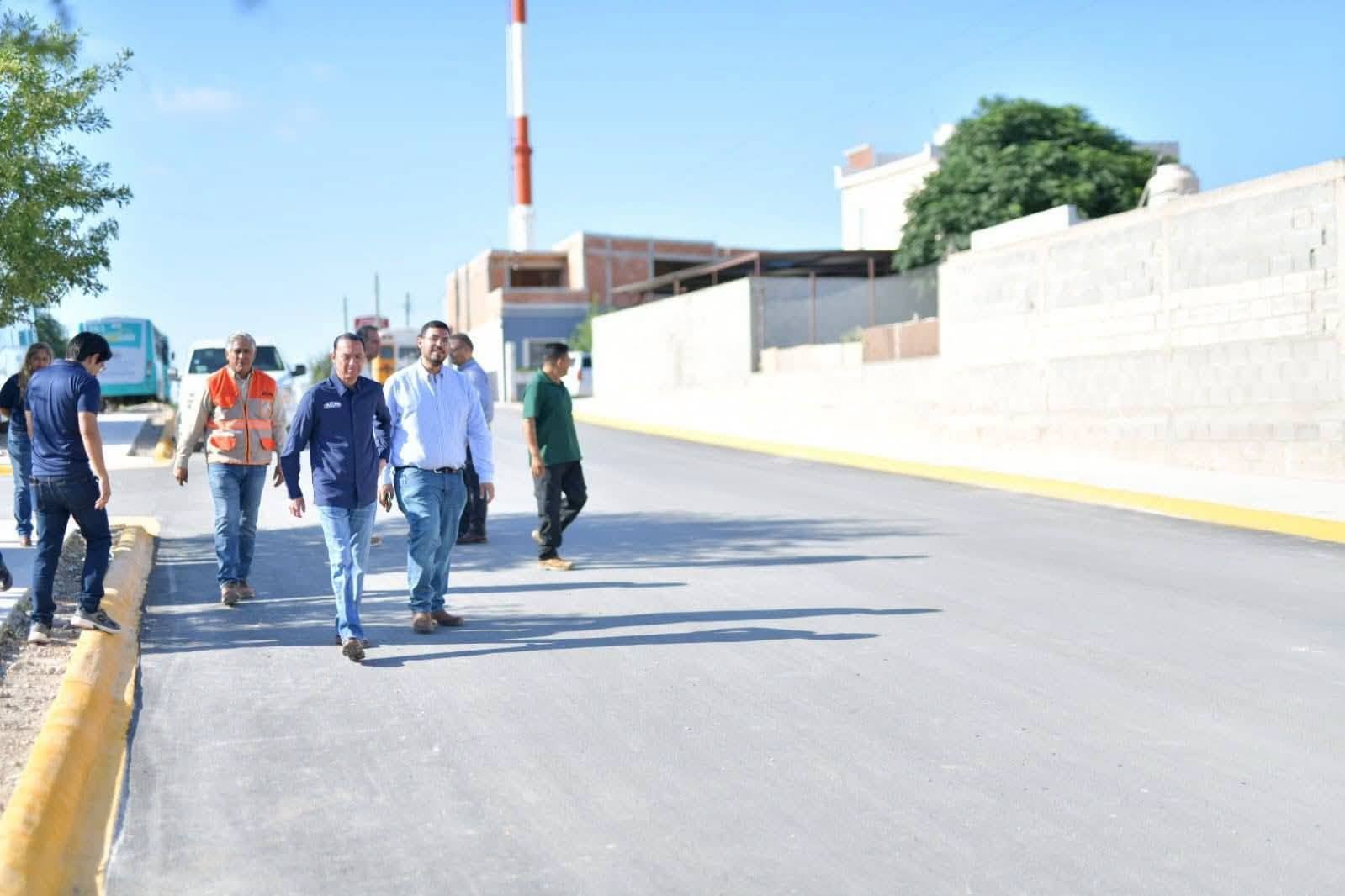 ENTREGA EMILIO PAVIMENTACIÓN EN SAN ALBERTO