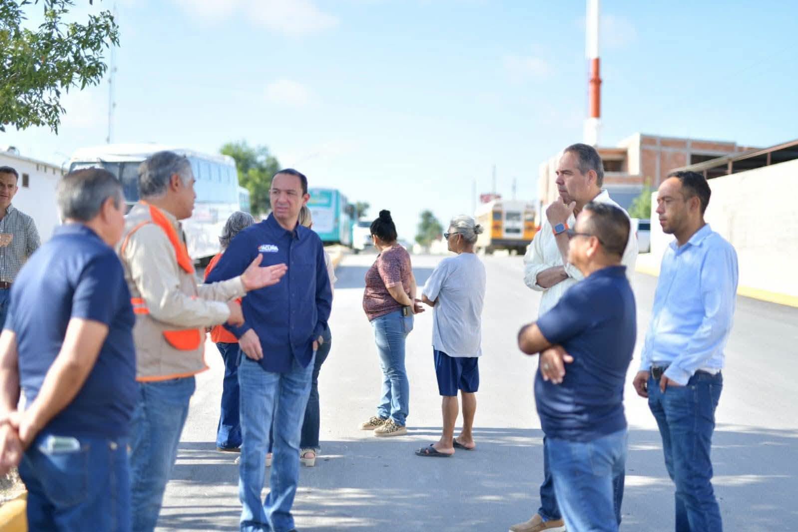 ENTREGA EMILIO PAVIMENTACIÓN EN SAN ALBERTO