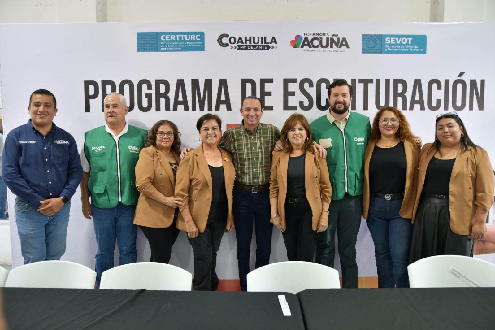 IMPULSAN EL PROGRAMA DE ESCRITURACIÓN MÁS AMBICIOSO EN LA HISTORIA DE COAHUILA