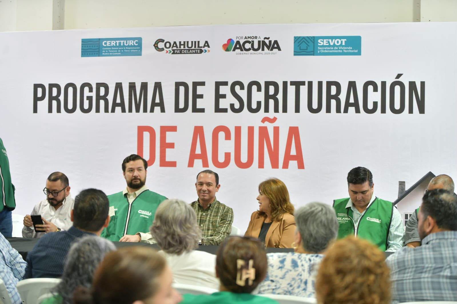 IMPULSAN EL PROGRAMA DE ESCRITURACIÓN MÁS AMBICIOSO EN LA HISTORIA DE COAHUILA