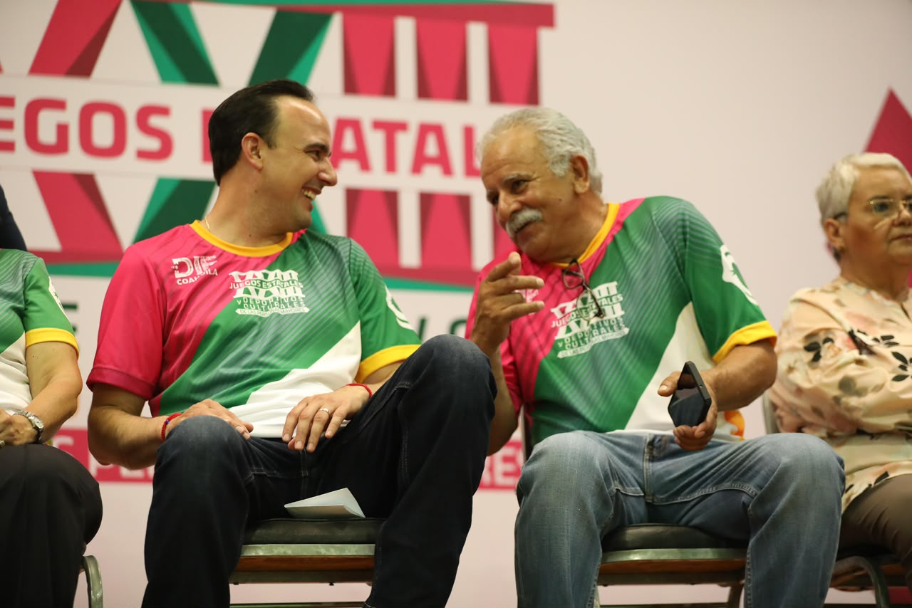 INAUGURA MANOLO  LOS XXIII JUEGOS ESTATALES DEPORTIVOS Y CULTURALES DE LAS PERSONAS ADULTAS MAYORES