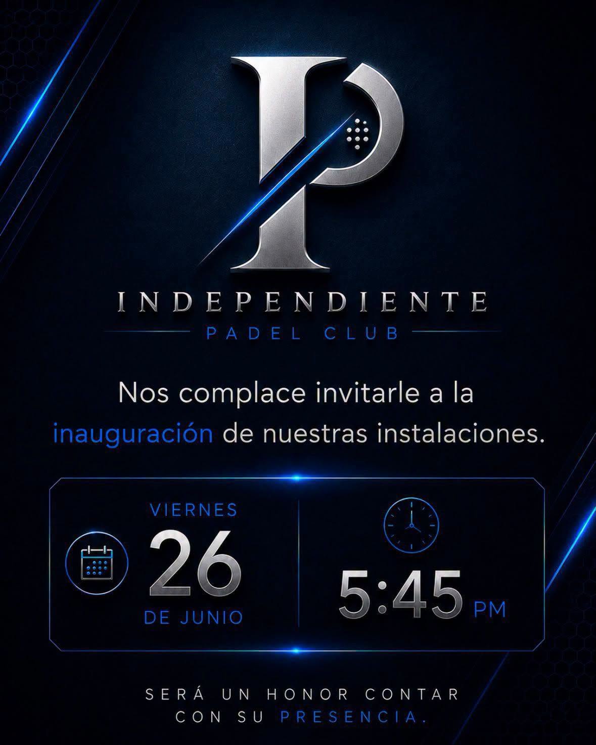 Inauguran Padel Club en Acuña