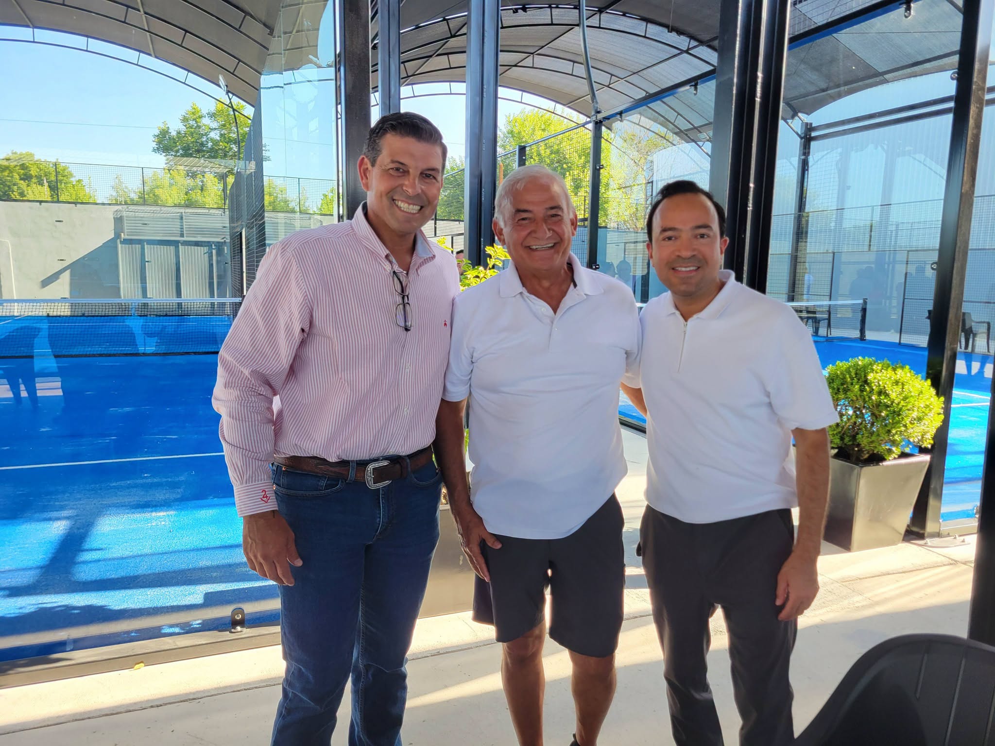Inauguran Padel Club en Acuña