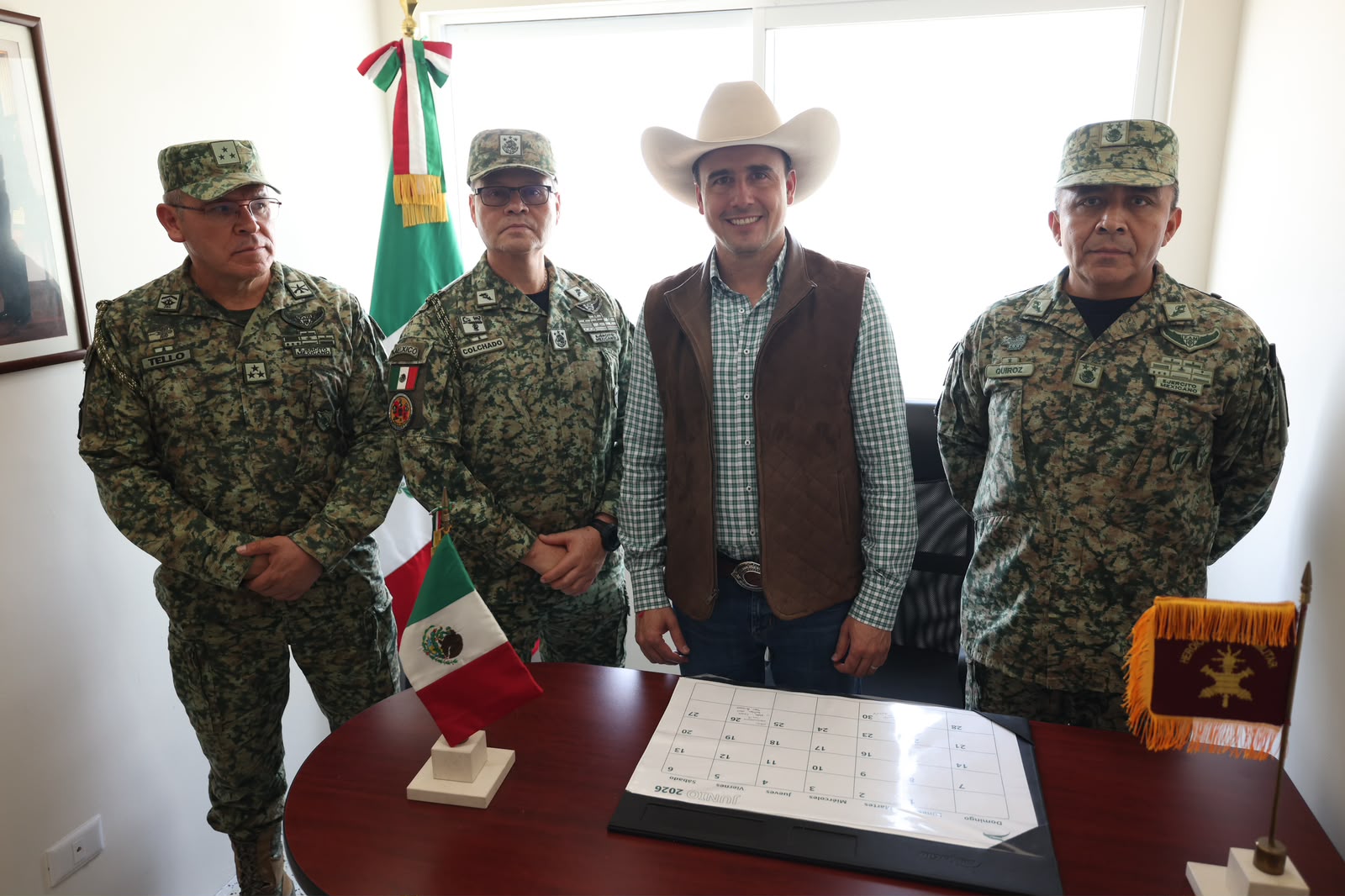 LLEVAMOS 18 CUARTELES NUEVOS PARA BLINDAR COAHUILA: MANOLO