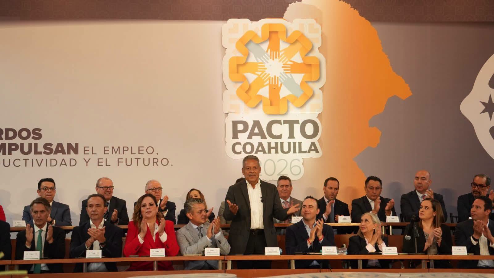 Participa la CTM en la firma del Pacto Coahuila 2026