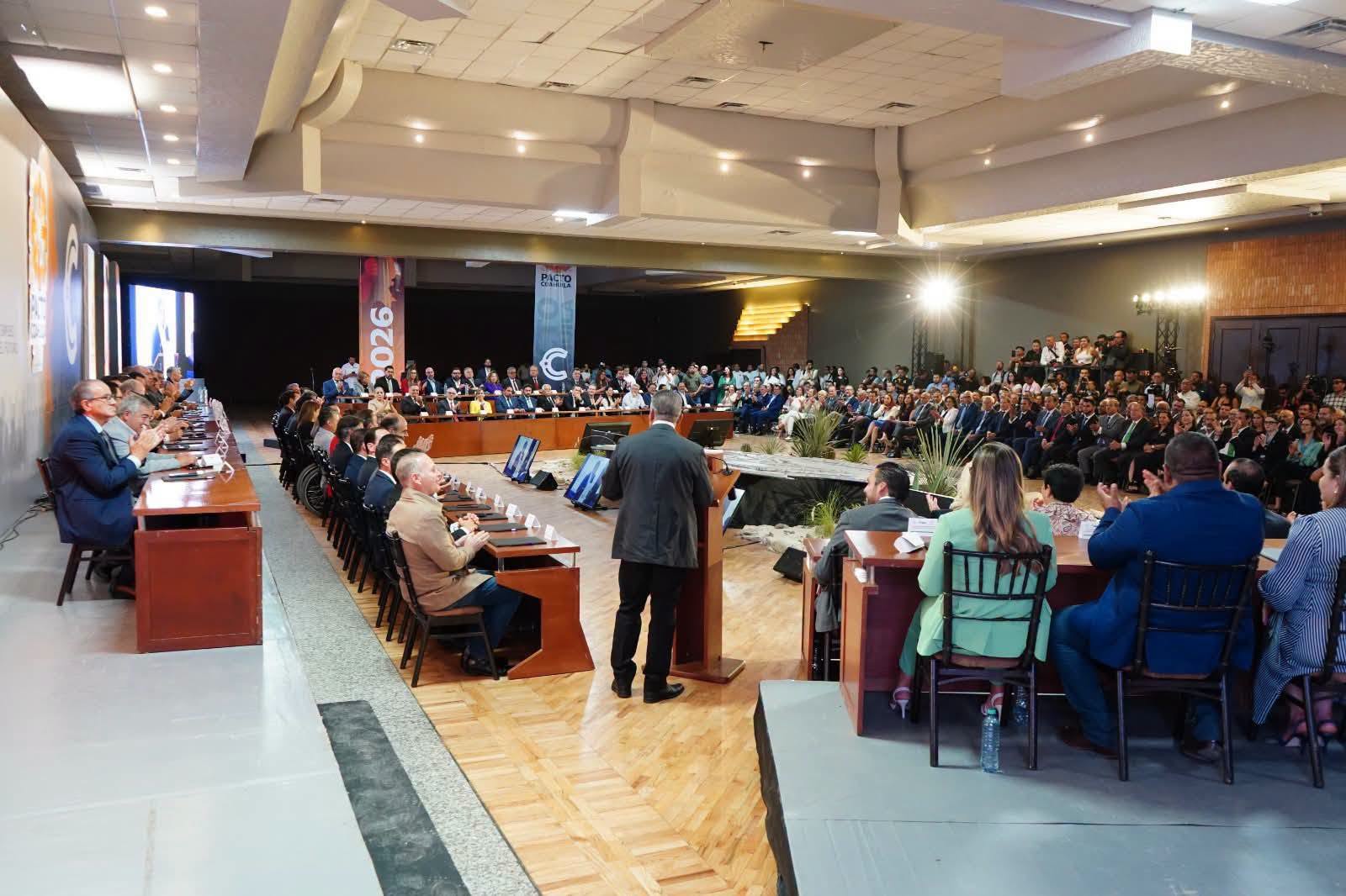 Participa la CTM en la firma del Pacto Coahuila 2026