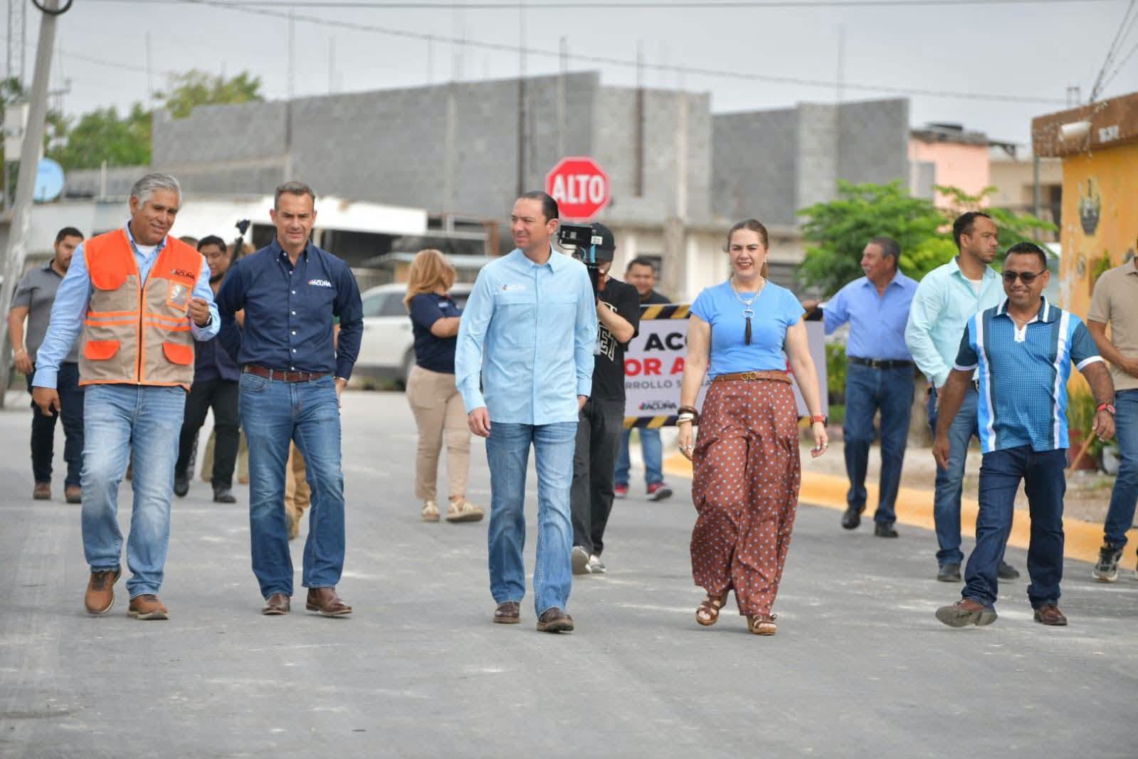 PAVIMENTA EMILIO PROLONGACIÓN ABASOLO: ES UN COMPROMISO CUMPLIDO
