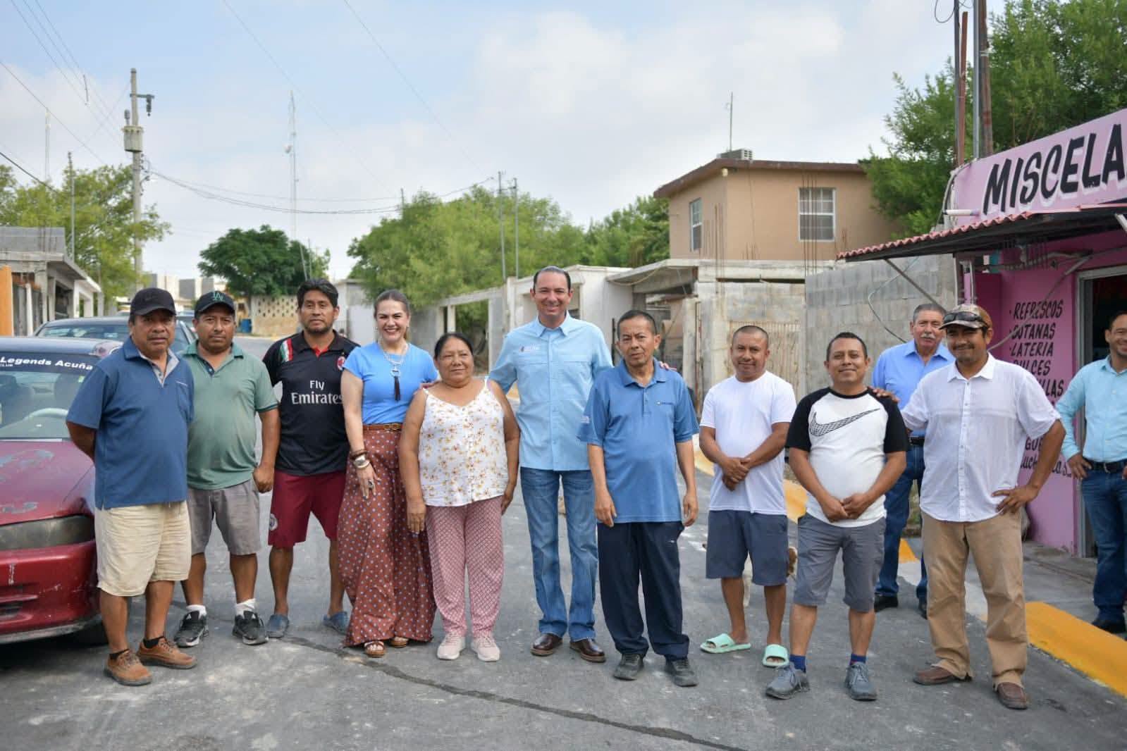 PAVIMENTA EMILIO PROLONGACIÓN ABASOLO: ES UN COMPROMISO CUMPLIDO