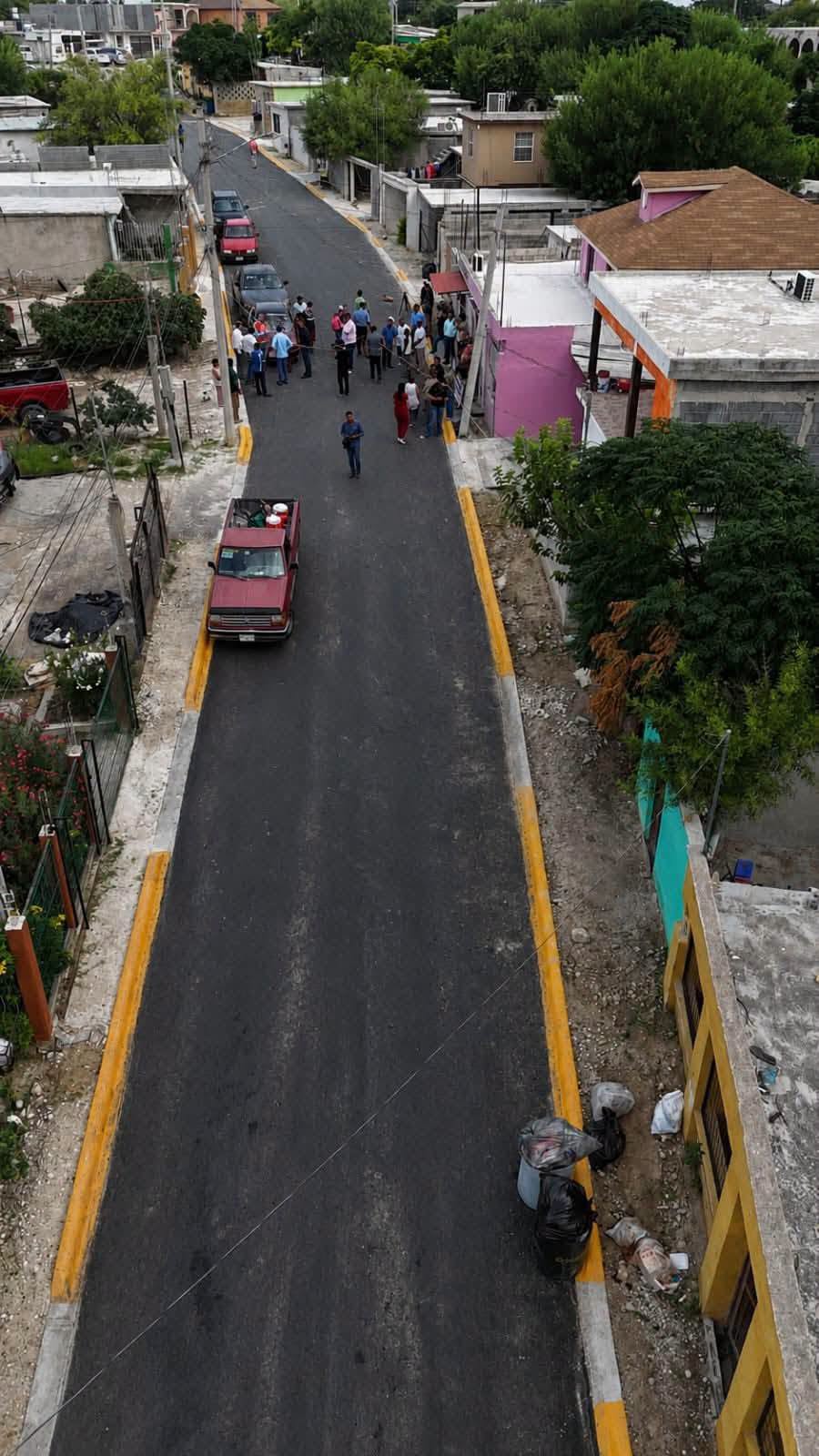 PAVIMENTA EMILIO PROLONGACIÓN ABASOLO: ES UN COMPROMISO CUMPLIDO