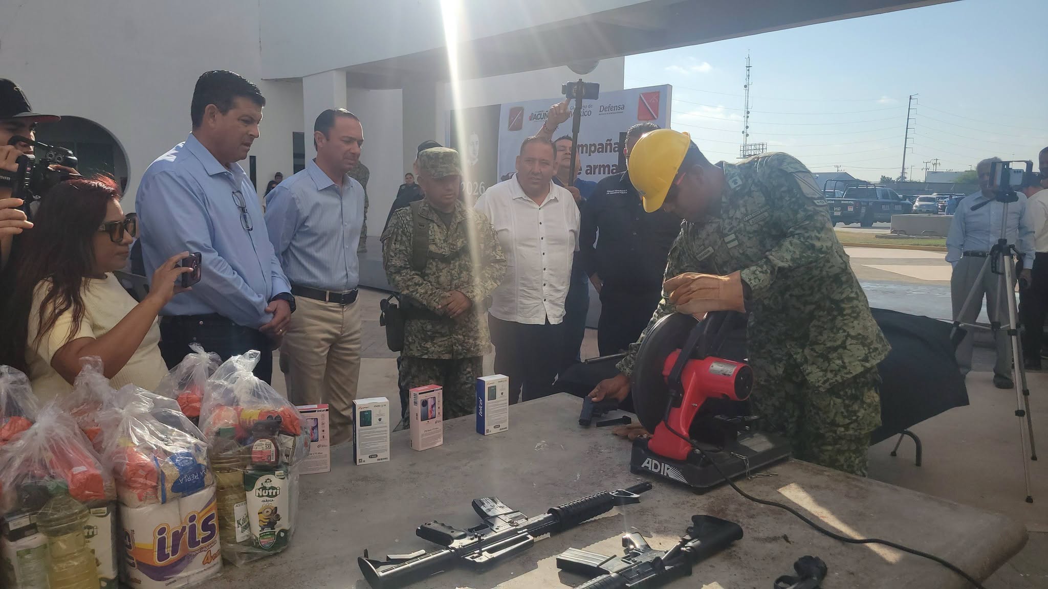 Arranca en Acuña Campaña de Canje de Armas