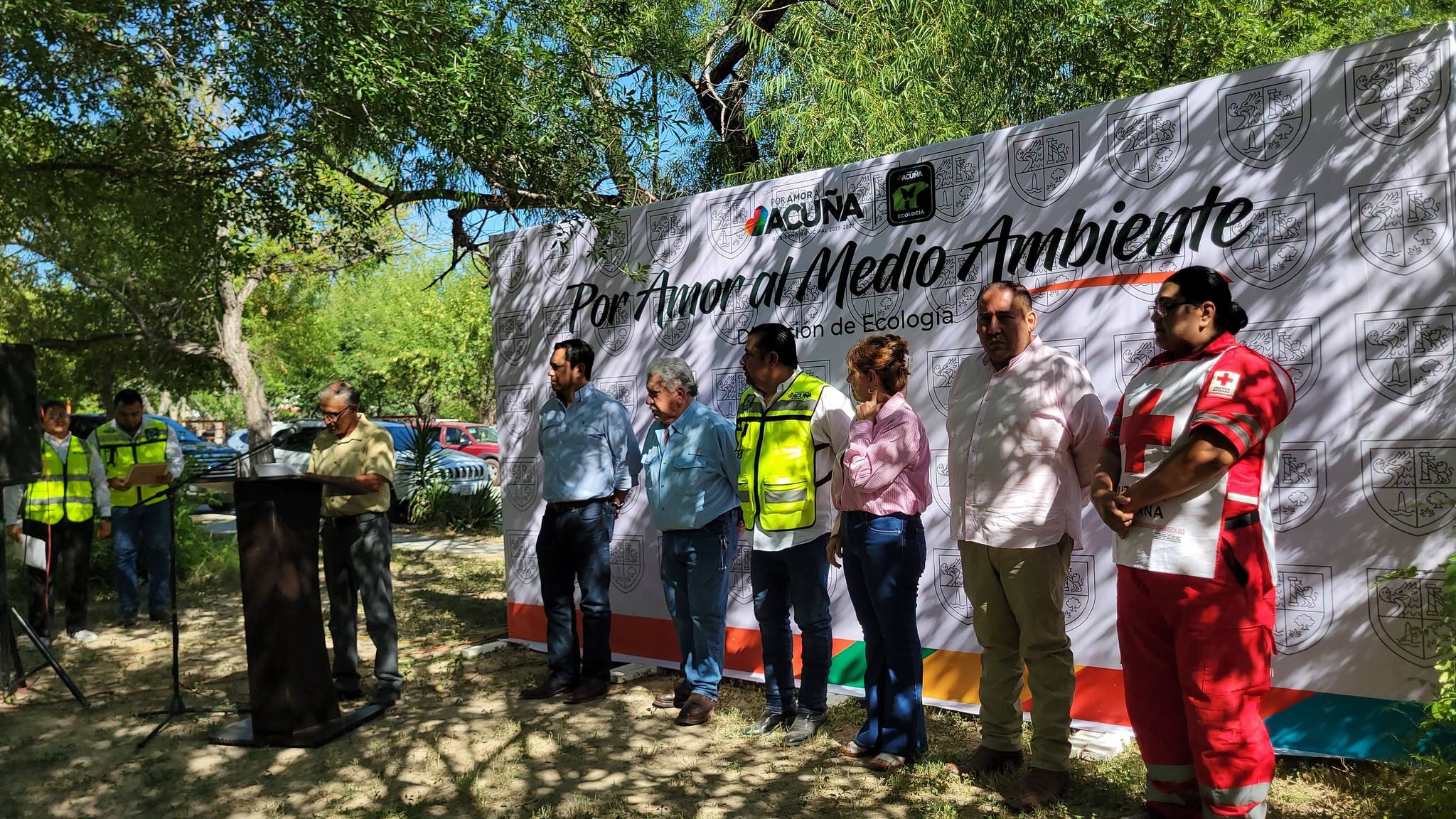 Arranca en Acuña campaña de reforestación y reciclaje